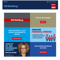 Screenshot der Website